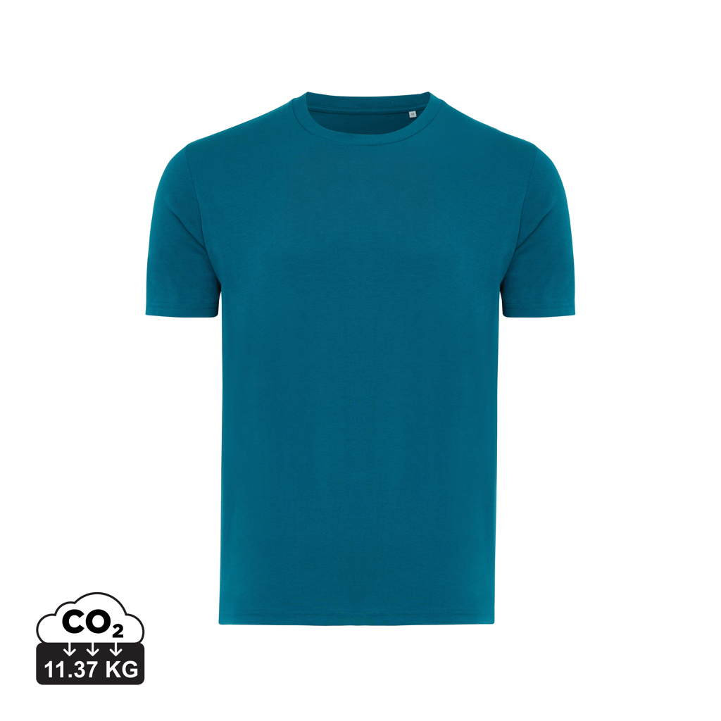 T-shirt personnalisé en coton bio recyclé 160g homme Sierra Iqoniq dark teal